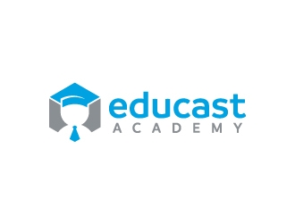 Educast Academy logo design by Kewin