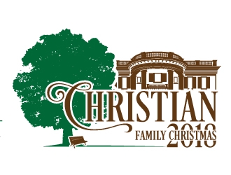 Christian Family Christmas 2018 logo design by jaize