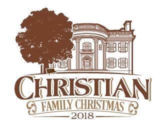 Christian Family Christmas 2018 logo design by jaize