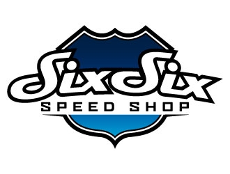 Six Six Speed Shop logo design by daywalker