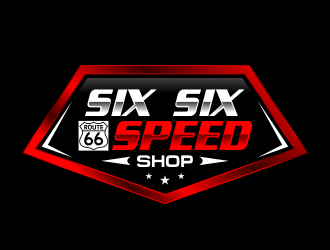 Six Six Speed Shop logo design by kopipanas