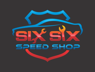 Six Six Speed Shop logo design by Realistis