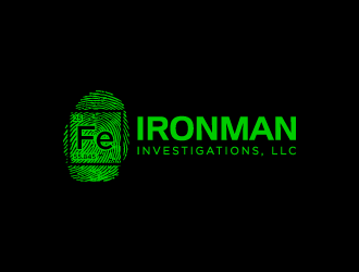 Ironman Investigations, LLC logo design by denfransko