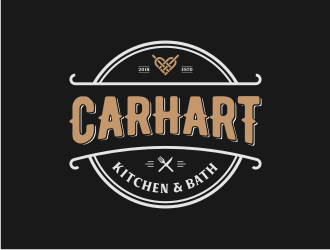 Carhart Kitchen & Bath logo design by Gravity