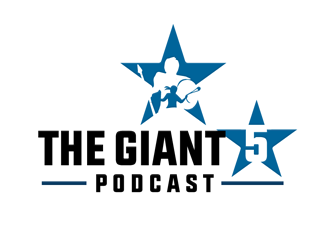 The Giant 5 Podcast logo design by megalogos