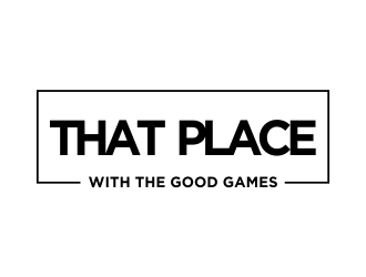That Place With The Good Games logo design by Greenlight