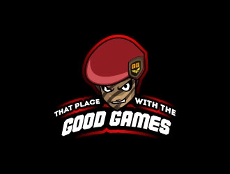 That Place With The Good Games logo design by giga