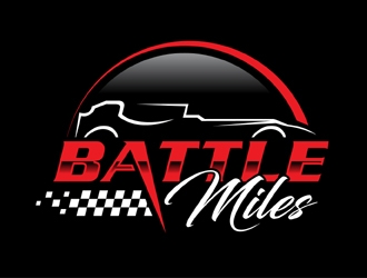 BATTLE MILES logo design by MAXR