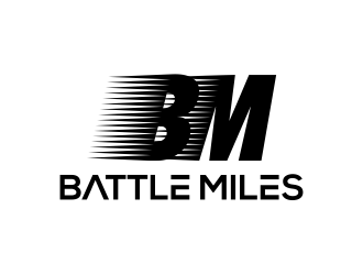 BATTLE MILES logo design by MUNAROH