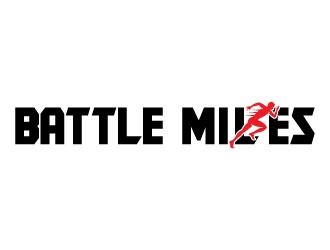 BATTLE MILES logo design by Suvendu