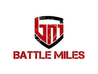 BATTLE MILES logo design by daywalker