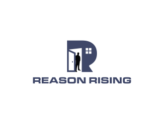 REASON RISING logo design by BlessedArt