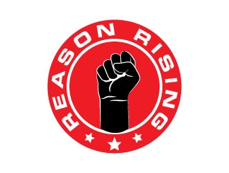REASON RISING logo design by karjen