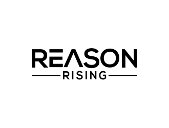 REASON RISING logo design by MUNAROH
