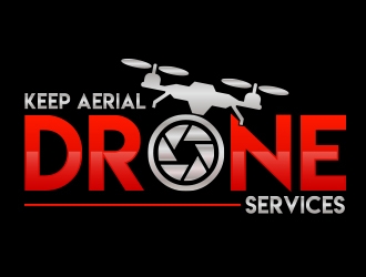 Keen Aerial Drone Services logo design by fawadyk
