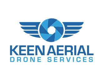 Keen Aerial Drone Services logo design by ElonStark