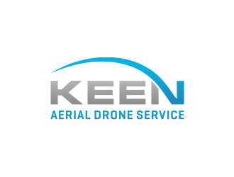 Keen Aerial Drone Services logo design by Gravity