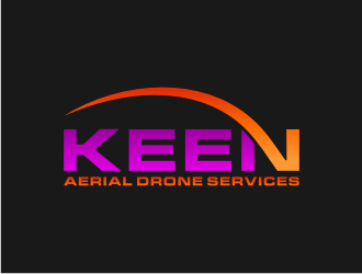 Keen Aerial Drone Services logo design by Gravity