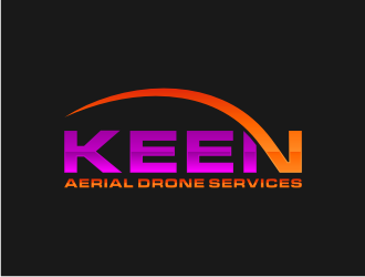 Keen Aerial Drone Services logo design by Gravity