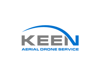 Keen Aerial Drone Services logo design by Gravity
