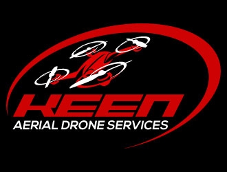 Keen Aerial Drone Services logo design by karjen