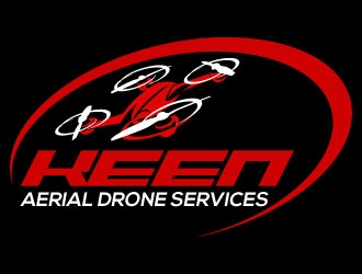 Keen Aerial Drone Services logo design by KDesigns