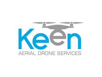 Keen Aerial Drone Services logo design by Dakon