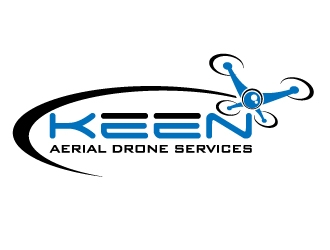 Keen Aerial Drone Services logo design by KDesigns