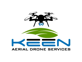 Keen Aerial Drone Services logo design by karjen