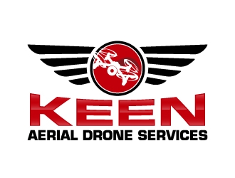 Keen Aerial Drone Services logo design by KDesigns