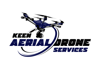 Keen Aerial Drone Services logo design by schiena