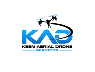 Keen Aerial Drone Services logo design by labo
