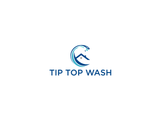 Tip Top Wash logo design by Barkah