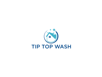 Tip Top Wash logo design by Barkah