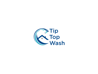 Tip Top Wash logo design by Barkah
