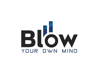 Blow Your Own Mind logo design by Boomstudioz