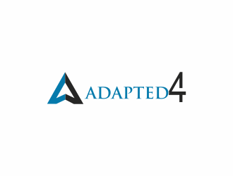 Adapted4 logo design by arifana