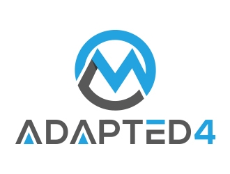 Adapted4 logo design by fawadyk