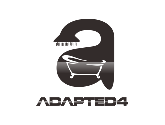 Adapted4 logo design by qqdesigns