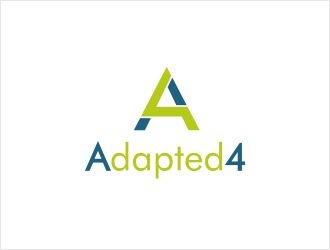 Adapted4 logo design by Shabbir