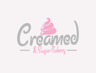 Creamed & Sugar Bakery logo design by czars