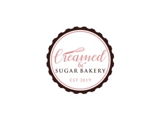 Creamed & Sugar Bakery logo design by bricton