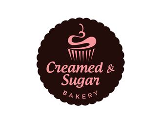 Creamed & Sugar Bakery logo design by logolady