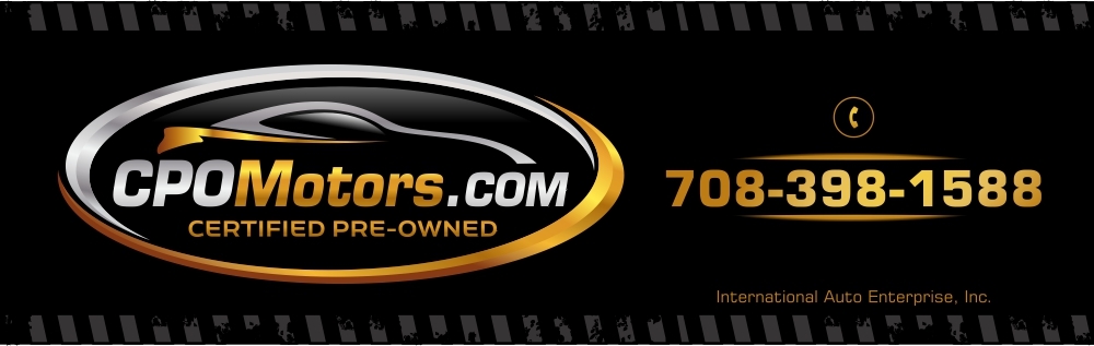 CPO Motors logo zip logo design by yans