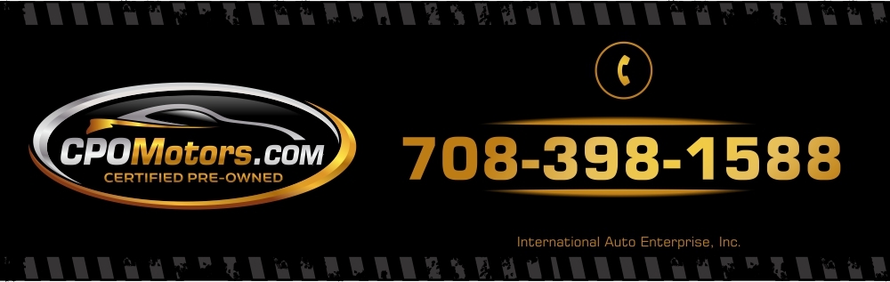 CPO Motors logo zip logo design by yans