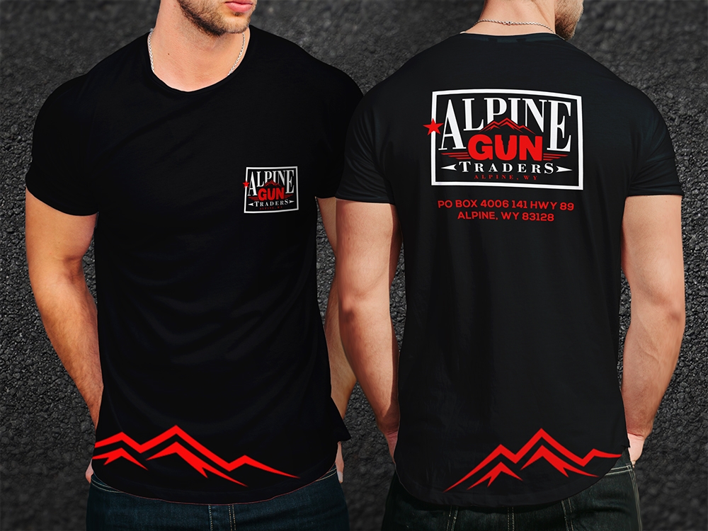 Alpine Gun Traders, AGT acronym logo design by aamir