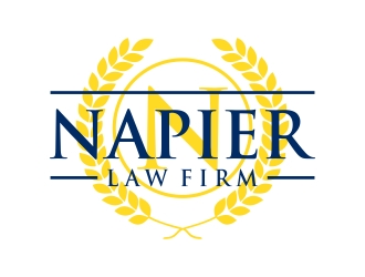 Napier Law Firm logo design by excelentlogo