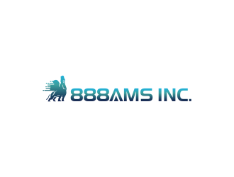 888AMS INC. logo design by ammad