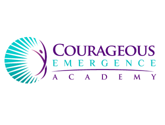 Courageous Emergence logo design by Coolwanz