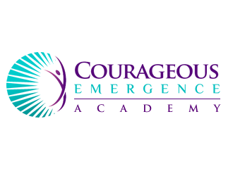 Courageous Emergence logo design by Coolwanz